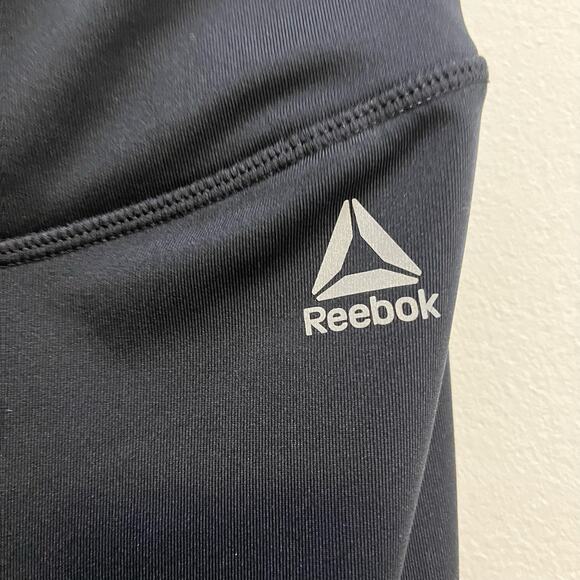 Reebok women’s black leggings size Small - Picture 2 of 6